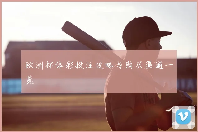 欧洲杯体彩投注攻略与购买渠道一览
